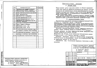 Состав фльбома. Типовой проект 241-5-135-80Альбом 2 Архитектурно-строительные чертежи ниже отметки 0