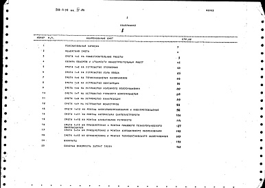 Состав фльбома. Типовой проект 244-4-54Альбом 4 Сметы