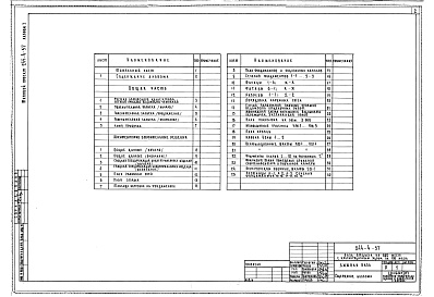 Состав фльбома. Типовой проект 244-4-57Альбом 1 Общая часть. Архитектурно-строительные решения