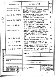 Состав фльбома. Типовой проект 244-5-64Альбом 6 Ведомости потребности в материалах