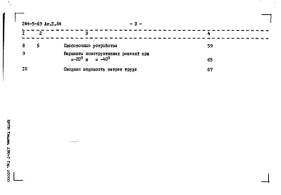 Состав фльбома. Типовой проект 244-5-69Альбом 2 Сметы