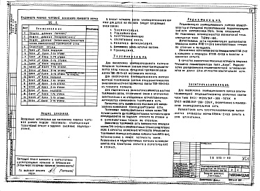 Состав фльбома. Типовой проект 252-1-110Альбом 7 Устройства связи