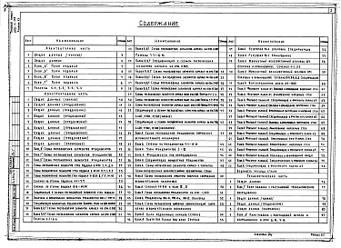 Состав фльбома. Типовой проект 252-1-110Альбом 13 Архитектурные решения, конструкции железобетонные ниже отм. 0.000. Технология. Вариант с помещениями вспомогательного назначения, приспособленными под убежище