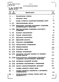 Состав фльбома. Типовой проект 252-1-110Альбом 23 Сметы. Вариантс помещениями вспомогательного назначения, приспособленными под убежище