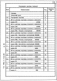 Состав фльбома. Типовой проект 252-1-136.86Альбом 15 Ведомости потребности в материалах