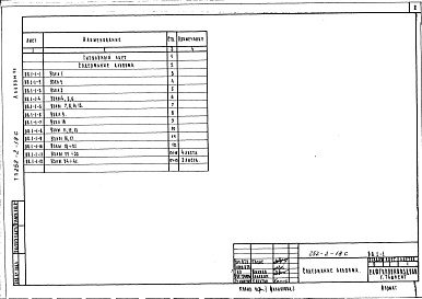 Состав фльбома. Типовой проект 252-2-18сАльбом 7 Монтажные узлы и детали