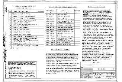 Состав фльбома. Типовой проект 252-2-21Альбом 6 Лечебные газы