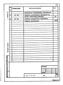 Состав фльбома. Типовой проект 252-3-51с.86Альбом 6 Ведомости потребности материалов