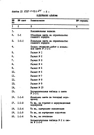 Состав фльбома. Типовой проект 252-4-43с.84Альбом 9 Сметы     