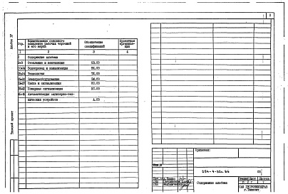 Состав фльбома. Типовой проект 254-4-52с.86Альбом 4 Изделия железобетонные, деревянные и металлические