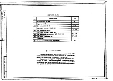 Состав фльбома. Типовой проект 254-6-7.86Альбом 11 Общие виды щитов автоматики