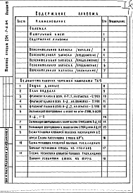 Состав фльбома. Типовой проект 254-7-6.84Альбом 19 Проектная документация мероприятий по переводу помещений подвала в режим ПРУ