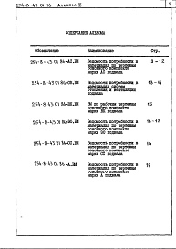 Состав фльбома. Типовой проект 254-8-43.01.86Альбом 3 Ведомость потребности в материалах