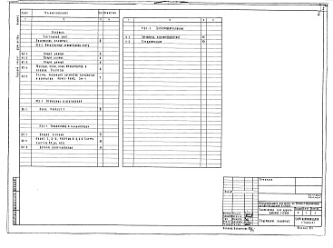 Состав фльбома. Типовой проект 254-9-79сАльбом 1 Архитектурно-строительная часть ниже и выше отм. 0.000. Отопление и вентиляция. Водопровод и канализация. Электрооборудование