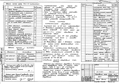 Состав фльбома. Типовой проект 264-12-223мАльбом 4 Кинотехнология, электроакустика постановочное освещение эстрады