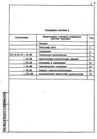 Состав фльбома. Типовой проект 501-3-30.87Альбом 4  Ведомости потребности в материалах    