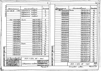 Состав фльбома. Типовой проект 503-1-69с.88Альбом 8 Строительные изделия. Часть 1, 2 Сейсмичность до 6 баллов    