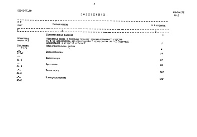 Состав фльбома. Типовой проект 503-1-71.89Альбом 8 Сметы