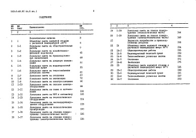 Состав фльбома. Типовой проект 503-2-46.91Альбом 6 Сметы книги 1, 2     