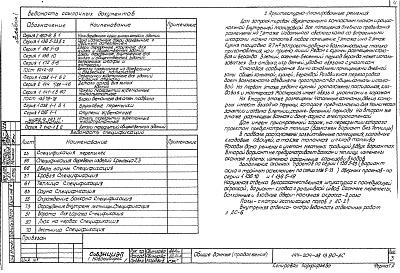 Состав фльбома. Типовой проект 144-204-38.13.90Альбом 1 Архитектурно-строительные решения