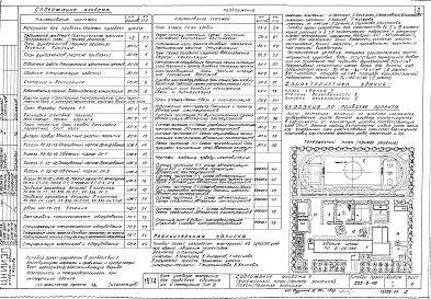 Состав фльбома. Типовой проект 222-9-49Альбом 1 Архитектурно-строительные, технологические, санитарно-технические, электротехнические чертежи, чертежи заводу-изготовителю на электрооборудование и автоматику.     