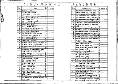 Состав фльбома. Типовой проект 223-1-419.84Альбом 2 Чертежи санитарно-технические, электрооборудования, связи и сигнализация, автоматики      	                   	                