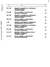 Состав фльбома. Типовой проект 224-1-430.84Альбом 4 Ведомость потребности в материалах     