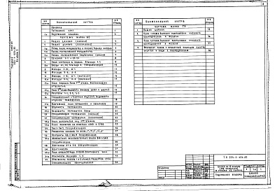 Состав фльбома. Типовой проект 224-1-454.85Альбом 1 Архитектурно-строительные и технологические чертежи    