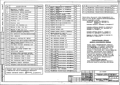 Состав фльбома. Типовой проект 224-9-185.83Альбом 1 Архитектурно-строительные и технологические чертежи    