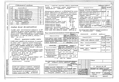 Состав фльбома. Типовой проект 503-02-16с.86Альбом 1 Пояснительная записка. Схемы генплана