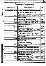 Состав фльбома. Типовой проект 709-9-30.84Альбом 5 Железобетонные изделия