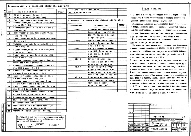 Состав фльбома. Типовой проект 709-6-2.89Альбом 3 Электрическое освещение и силовое электрооборудование. Связь и сигнализация. Автоматизация  