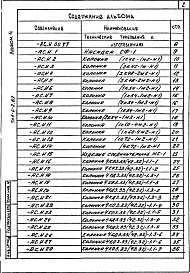 Состав фльбома. Типовой проект 709-6-2.89Альбом 4 Изделия заводского изготовления