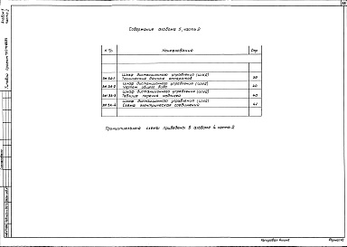 Состав фльбома. Типовой проект 705-4-88.84Альбом 5. Задание заводу-изготовителю на щиты автоматизации.