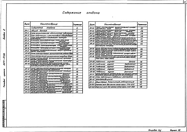 Состав фльбома. Типовой проект 507-97.88Альбом 2 Электротехническая часть. Связь и сигнализация