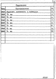Состав фльбома. Типовой проект 507-95.88Альбом 6 Ведомости потребности в материалах