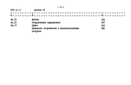 Состав фльбома. Типовой проект 507-92.87Альбом 4 Сметы