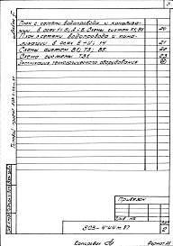 Состав фльбома. Типовой проект 503-4-44м.87Альбом 11 Проектная документация по переводу помещений производственного корпуса на режим СОТ