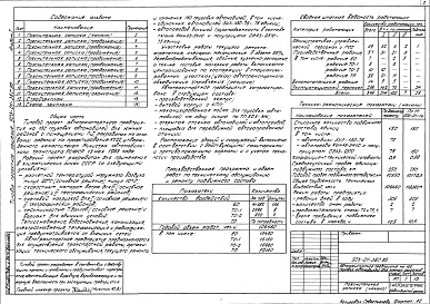 Состав фльбома. Типовой проект 503-01-36с.85Альбом 1 Пояснительная записка, схемы генерального плана