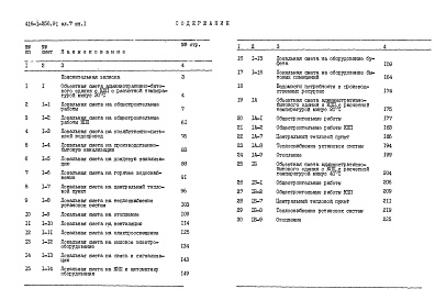 Состав фльбома. Типовой проект 416-1-256.91Альбом 7 Сметы книги 1, 2    