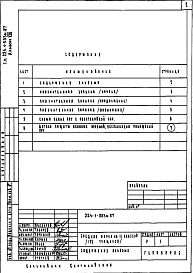 Состав фльбома. Типовой проект 224-1-553м.87Альбом 8 Проектная документация по переводу помещений в режим ПРУ(П-4-146)     