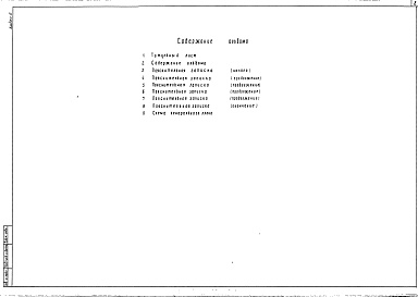 Состав фльбома. Типовой проект 501-03-26.86Альбом 0 Пояснительная записка.Схема генерального плана