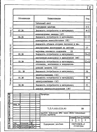 Состав фльбома. Типовой проект 602-0118.90Альбом 10 Ведомости потребности в материалах