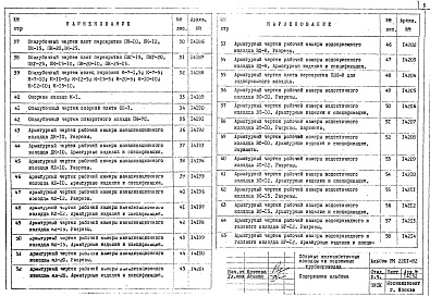 Состав фльбома. Шифр РК2201-82 СборныеАльбом 1 Рабочие чертежи