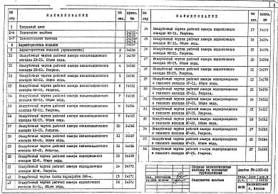 Состав фльбома. Шифр РК2201-82 СборныеАльбом 1 Рабочие чертежи