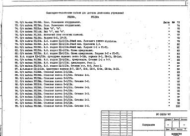 Состав фльбома. Шифр РС 03105Альбом 1 Рабочие чертежи