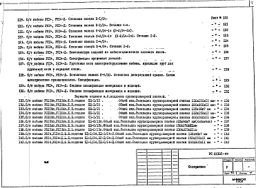 Состав фльбома. Шифр РС 03105Альбом 1 Рабочие чертежи