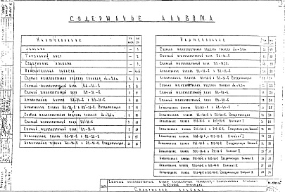 Состав фльбома. Шифр РК-2402-80 СборныеАльбом 1 Рабочие чертежи