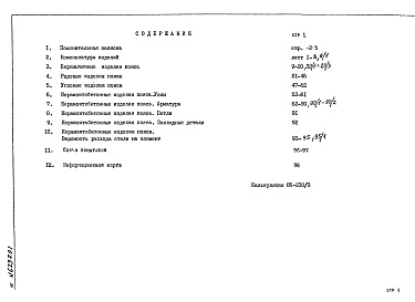 Состав фльбома. Шифр НК-187-21 ИзделияАльбом 1 Рабочие чертежи