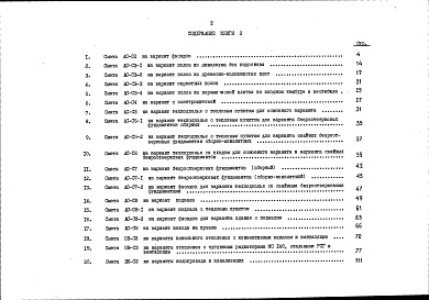 Состав фльбома. Типовой проект 90-066.86Альбом 12 Сметная документация. Книга 2 (СМ.1-1)